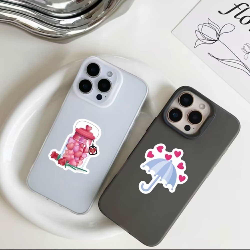 50 Valentine's Day Cute Stickers - Picture 7 of 7